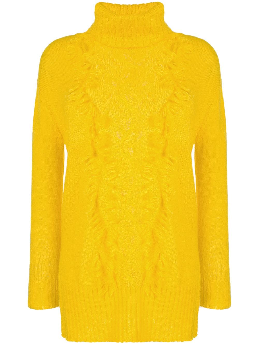 Onefifteen ruffle knit jumper - Yellow von Onefifteen