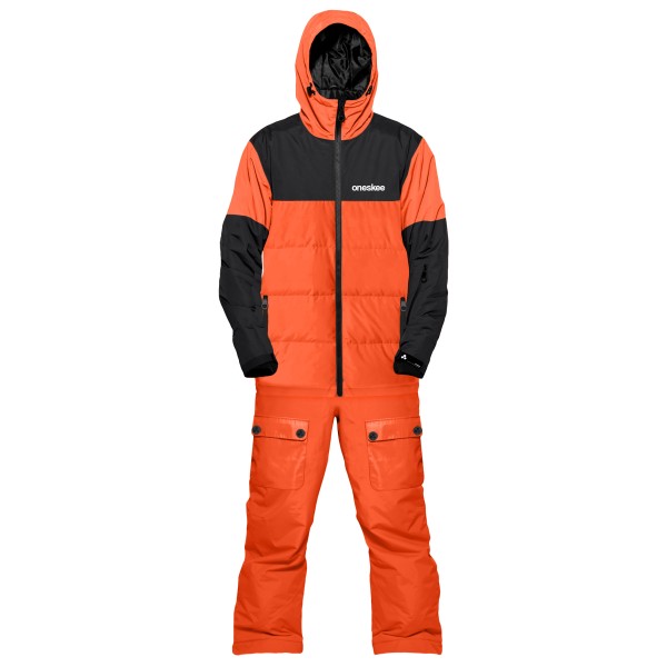 Oneskee - Heavyweight Puffer - Overall Gr L - Regular;S - Regular;XL - Short rot;weiß von Oneskee