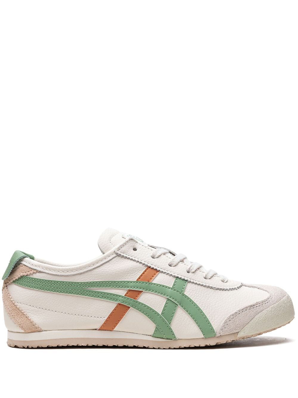 Onitsuka Tiger Mexico 66 "Cream/Green/Orange" sneakers - White von Onitsuka Tiger