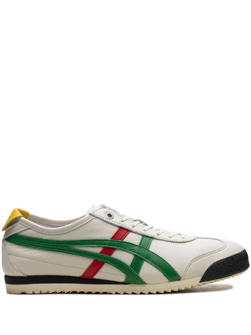 Onitsuka Tiger Mexico 66 SD "Birch Green/Red/Yellow" sneakers - Neutrals von Onitsuka Tiger