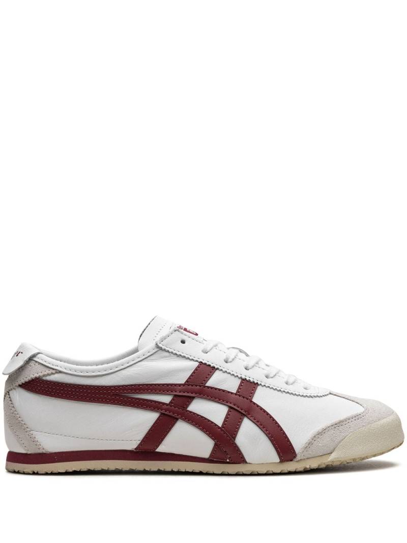 Onitsuka Tiger Mexico 66 "White Burgundy" sneakers von Onitsuka Tiger