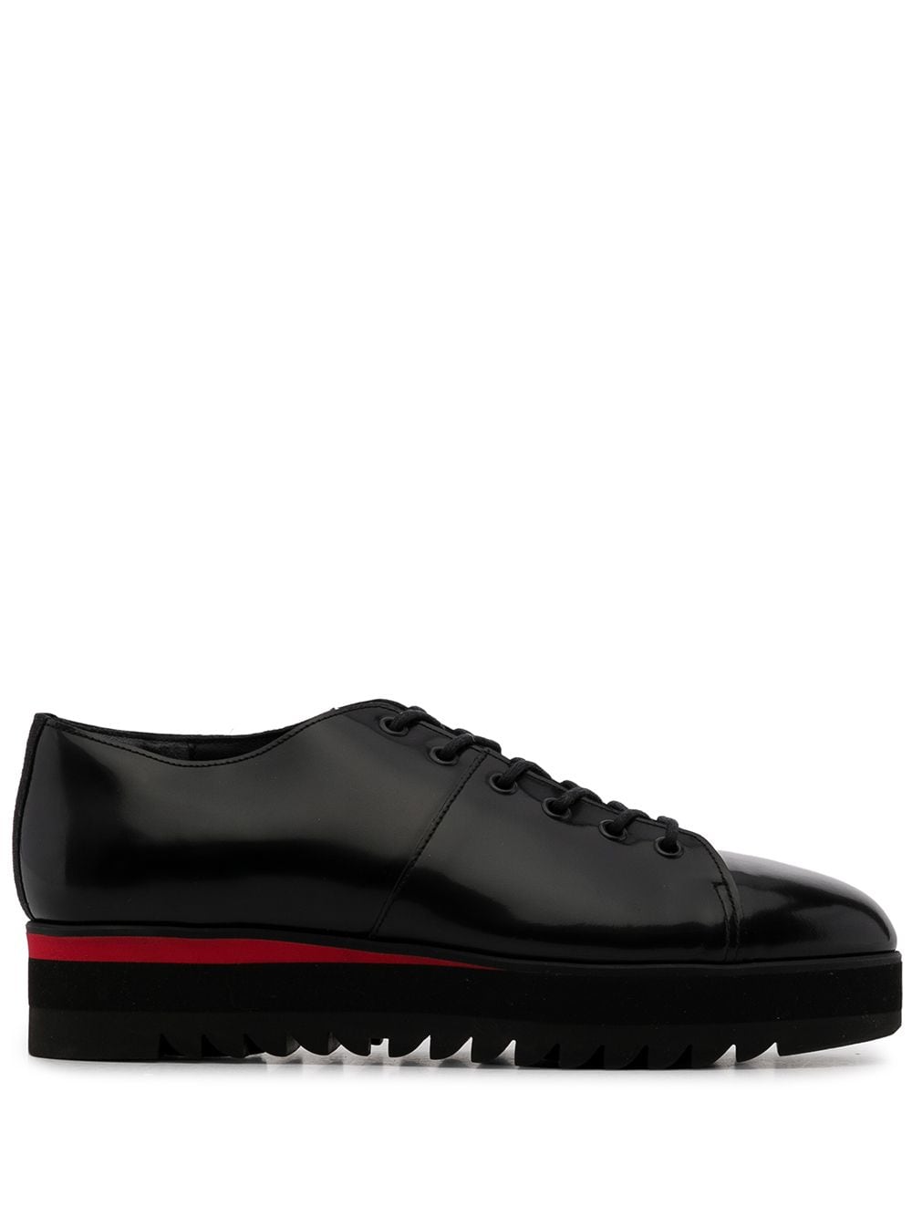 Onitsuka Tiger leather lace-up shoes - Black von Onitsuka Tiger