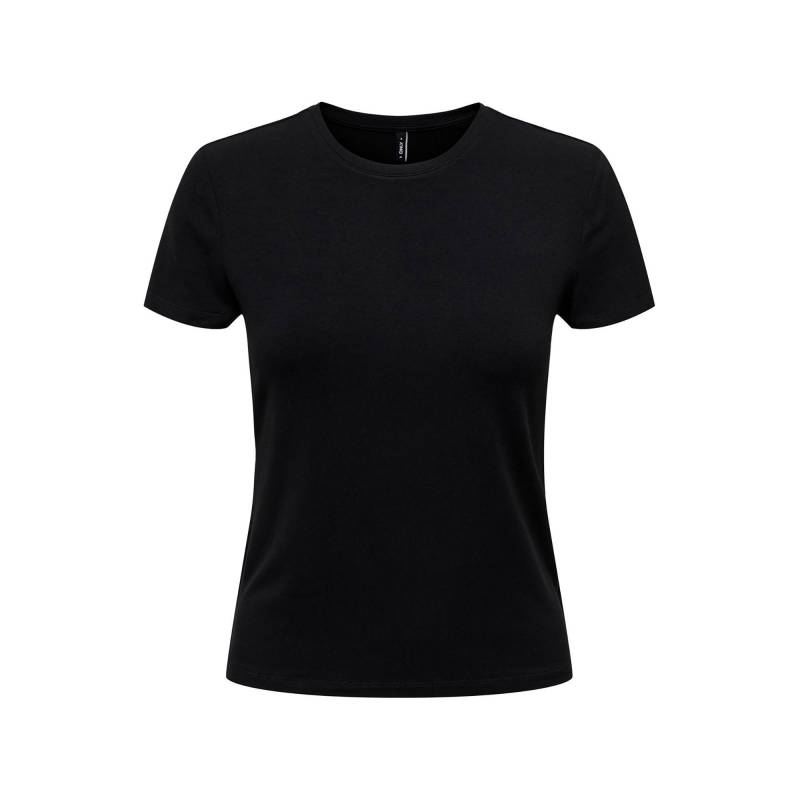 T-shirt, Rundhals Damen Black S von Only Lingerie