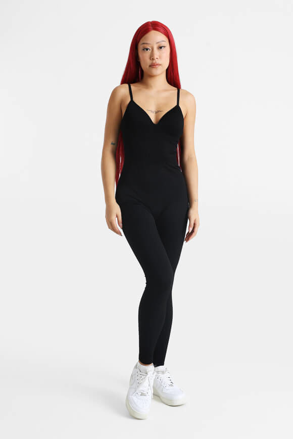 Only Play Fibo Seamless langer Overall | Black | Damen  | L von Only Play