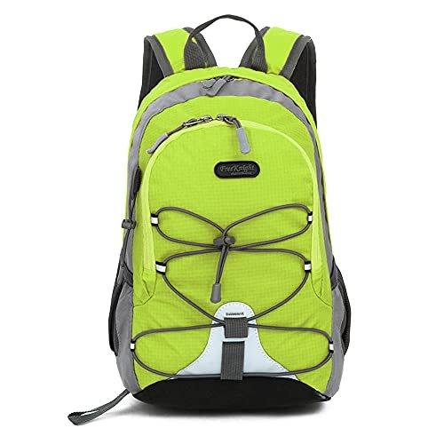 10l Kleiner Wasserdichter Kinder-sportrucksack, Miniatur-outdoor-wanderung Reise Tagesrucksack, Mädchen Rasengrün ONE SIZE von Only-bags.store