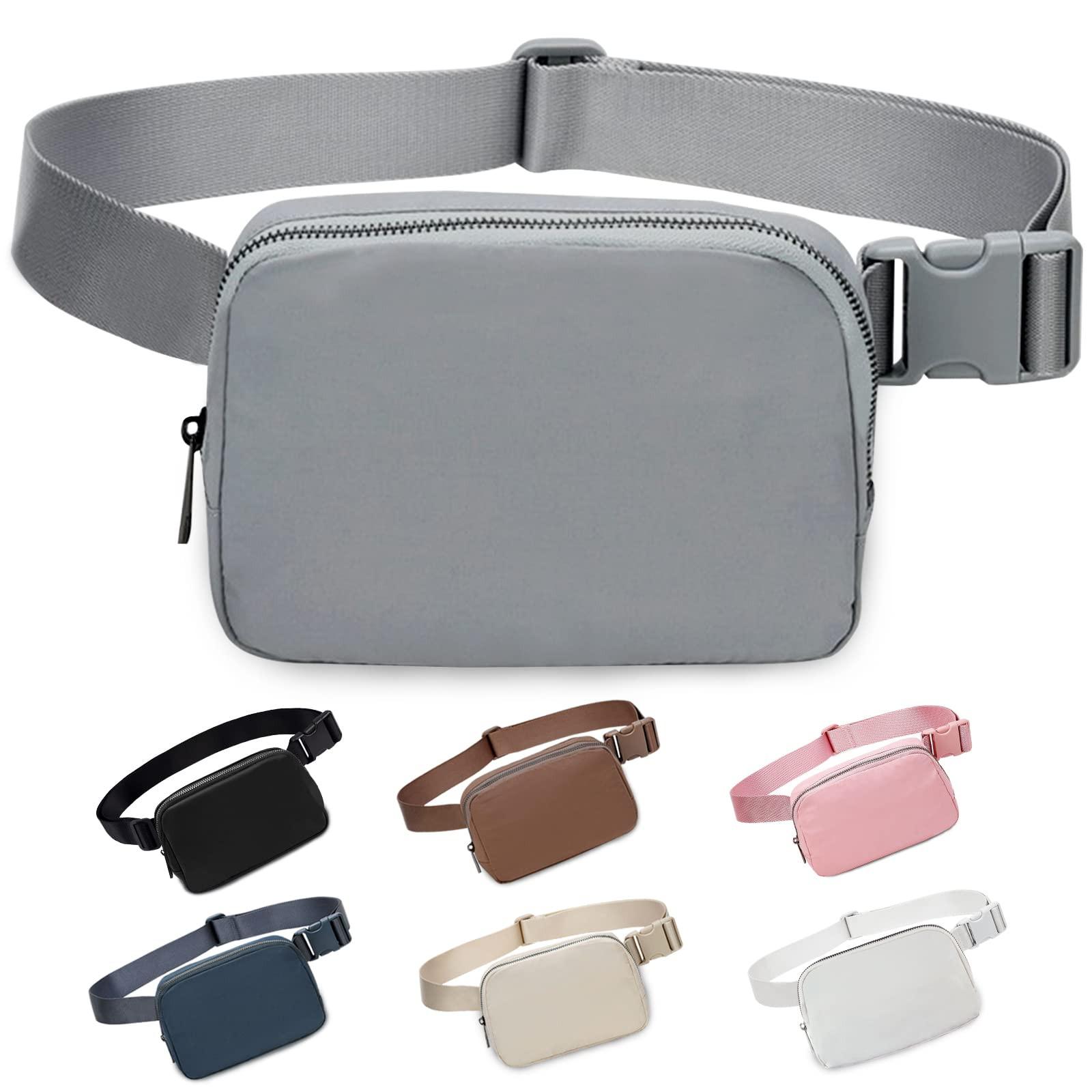 Bauchtasche Stylisch Brusttasche Crossbody Bag Breiter Gurt Herren Grau von Only-bags.store