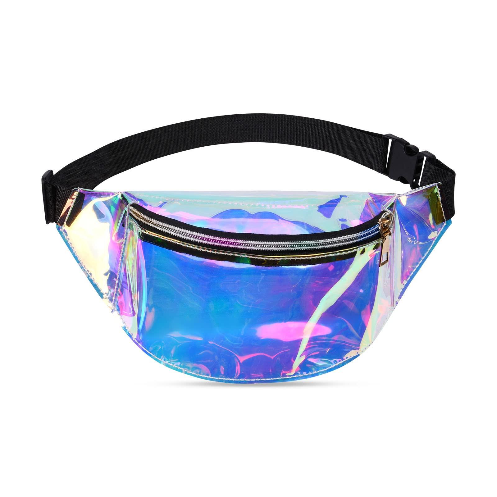 Gürteltasche, Fanny Pack Fashion Wasserdicht, Fanny Pack Gürteltaschenfächer Mit 3 Fächern, Verstellbare Gürtel-hüfttasche Für Sportreisen, Wandern Herren Multicolor von Only-bags.store