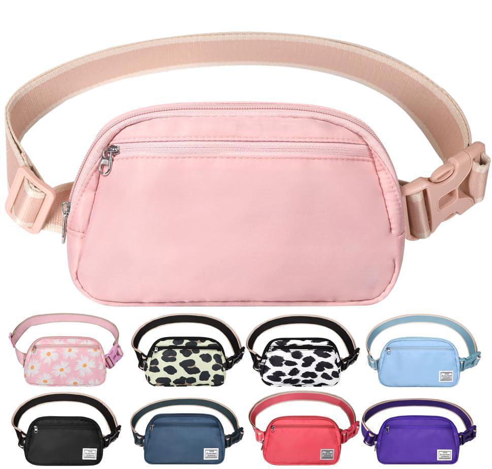 Only-bags.store - Gürteltasche, Sportmode Crossbody Tasche mit verstellbarem Gurt, für Herren, Pink von Only-bags.store