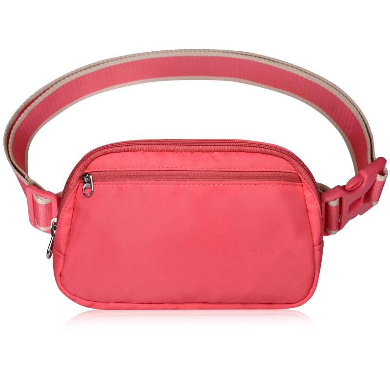 Gürteltasche, Sportmode Crossbody Tasche Mit Verstellbarem Gurt Herren Pink von Only-bags.store