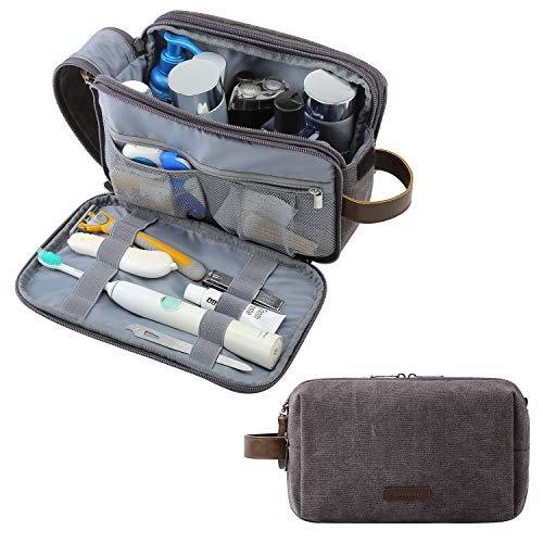 Kulturtasche, Reisetasche Kosmetiktasche Mit Doppelter Reißverschlussöffnung, Großer Stauraum, 5l Unisex Grau ONE SIZE von Only-bags.store