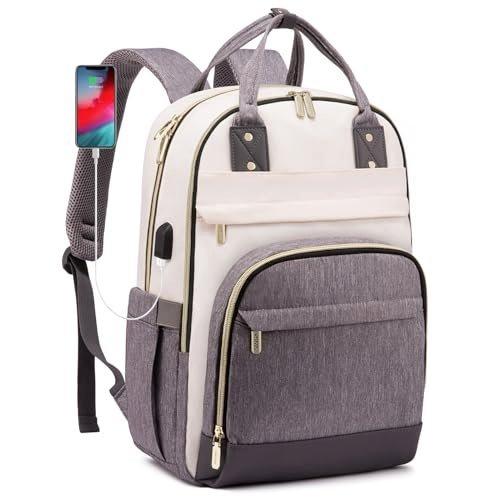 Laptop-rucksack 15,6 Zoll Schulrucksack Teenager Wasserdichte Schultasche Anti-diebstahl Mit Unisex Grau ONE SIZE von Only-bags.store