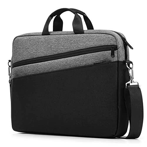 Laptop-tasche Aktentasche Passt Laptop Erweiterbar Wasserdicht Damen Grau ONE SIZE von Only-bags.store