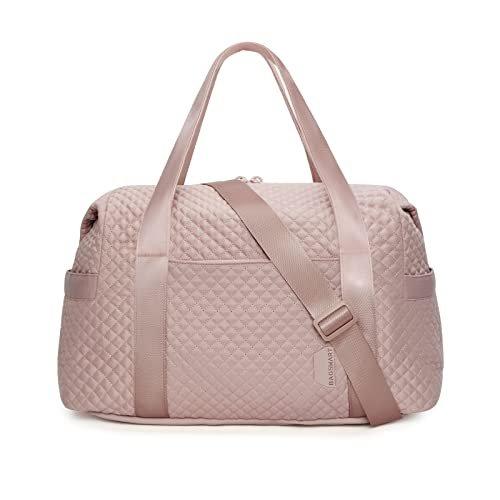 Reisetasche Handgepäck Tasche Weekender Bag, Sporttaschen Travel Bag, Carry On Bag Große Overnight Unisex Pink ONE SIZE von Only-bags.store
