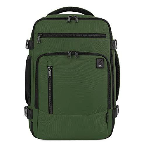 Rucksack 40 X 20 X 25 Cm Für Ryanair Flugzeug Reise Rucksack Handgepäck Laptop Tagesrucksäcke Pet Recycled Umweltfreundlicher Rucksack Wasserdicht Unter Sitz 20 L Klein, Grün Herren Rasengrün ONE SIZE von Only-bags.store