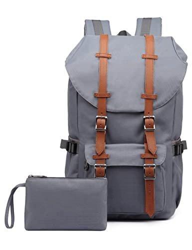 Rucksack Studenten 17 Zoll Backpack Für 15" Notebook Lässiger Daypacks Schüler Bag Für Wandern Herren Multicolor ONE SIZE von Only-bags.store