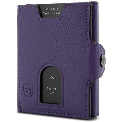 Schlankes Portemonnaie Mit Rfid-schutz Herren Violett ONE SIZE von Only-bags.store