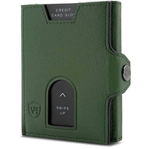 Slim Wallet Mit Rfid Schutz Herren Rasengrün ONE SIZE von Only-bags.store