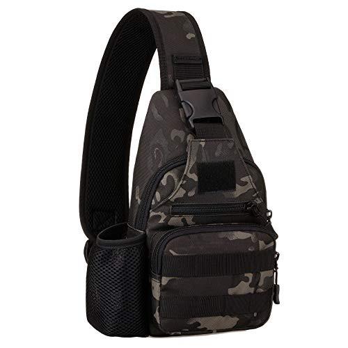 Only-bags.store - Tactical Chest Bag Militärische Umhängetasche Sling Pack Crossbody Bag, für Herren, Multicolor von Only-bags.store