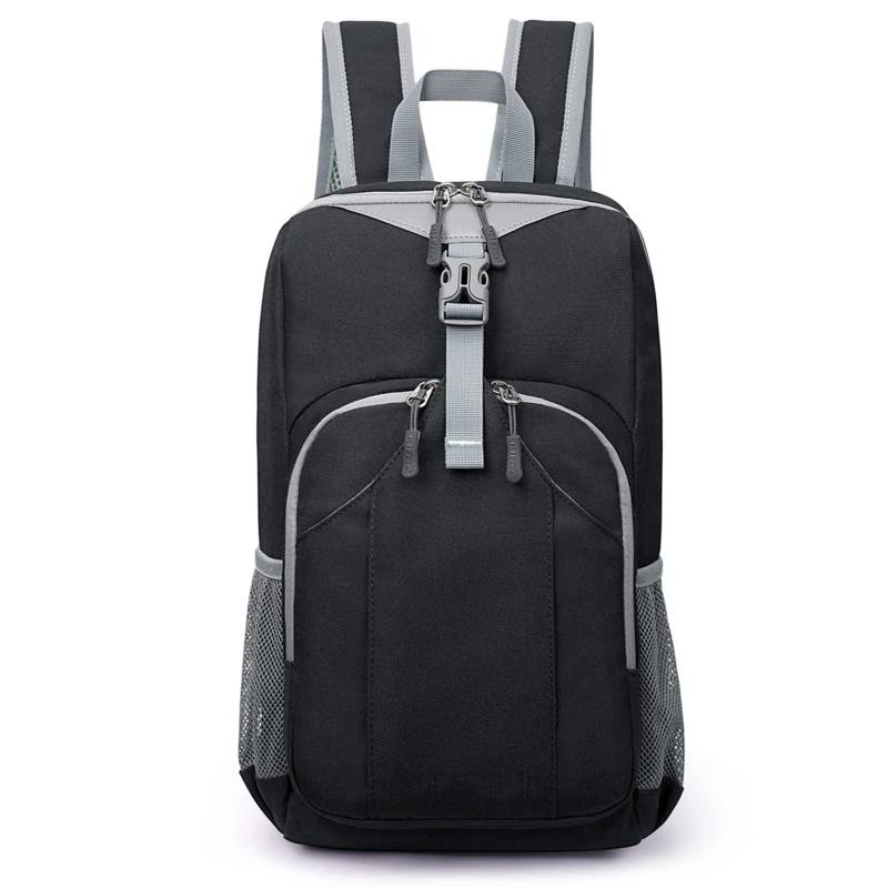 Wanderrucksack, Kleiner Wanderrucksack, Radfahren, Kompakter Schulterrucksack Unisex Schwarz ONE SIZE von Only-bags.store