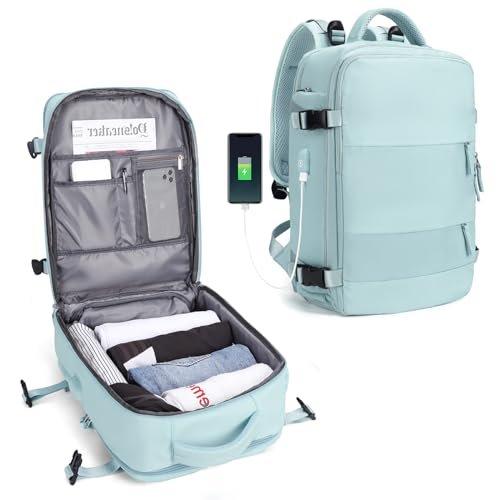 Only-bags.store - Wanderrucksack Wasserdicht Outdoor Sport Rucksack Casual Daypack Schultasche Fit 14 Zoll Laptop mit, One Size, Blau von Only-bags.store