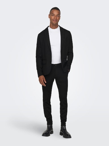 ONLY & SONS Anzug »ONSMARK SLIM 0209 SUIT«, (Set, 2 tlg., Anzug Set), slim fit von Only & Sons