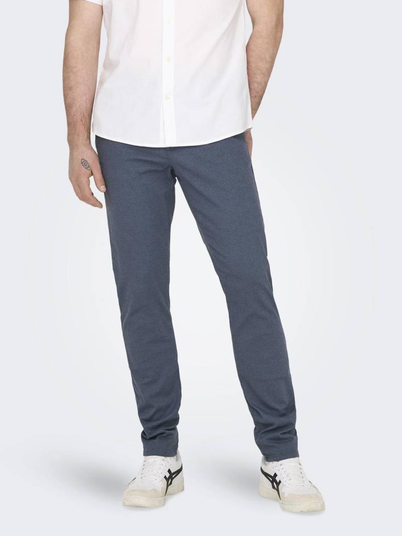 ONLY & SONS Anzughose »ONSMARK PETE SLIM DOBBY 0058 PANT NOOS« von Only & Sons