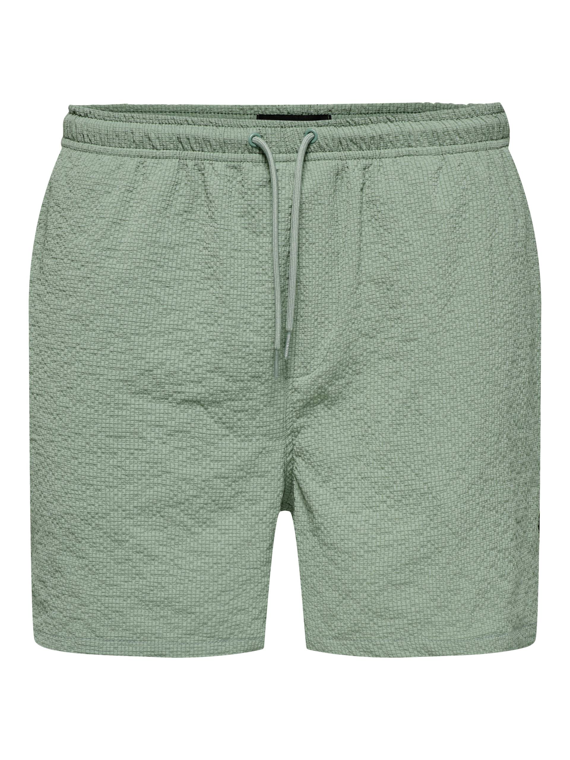 ONLY & SONS Badeshorts »ONSTED LIFE SOLID SEERSUCKER SWIM NOOS« von Only & Sons