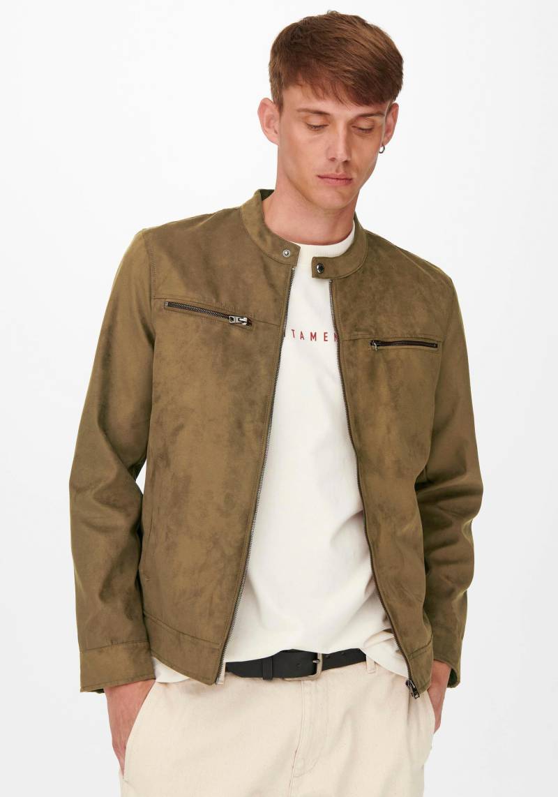 ONLY & SONS Bikerjacke »WILLOW JACKET« von Only & Sons