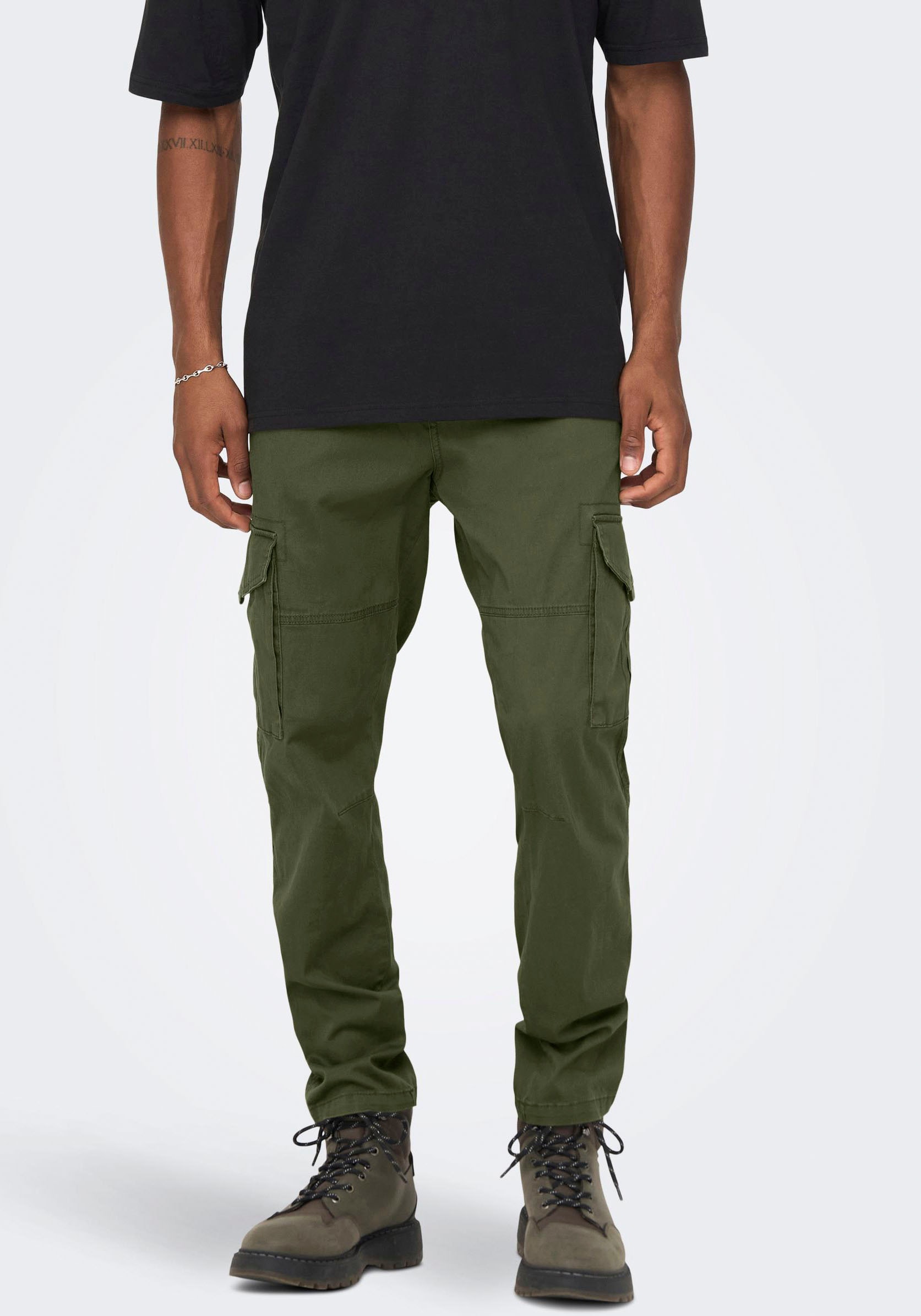 ONLY & SONS Cargohose »OS ONSDEAN LIFE TAP CARGO« von Only & Sons