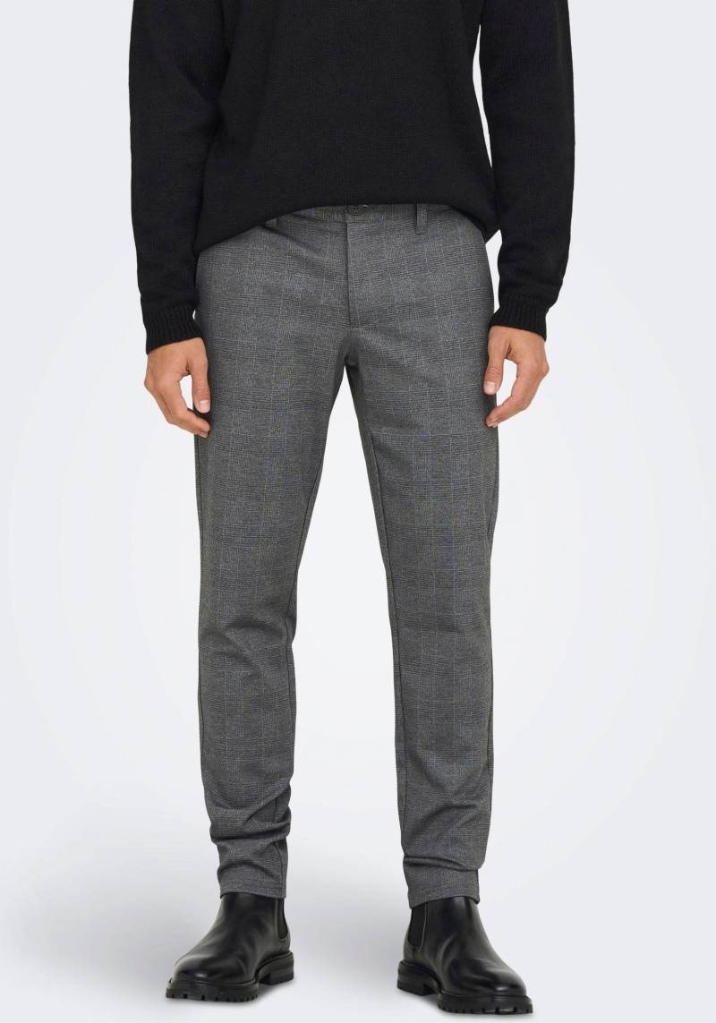 ONLY & SONS Chinohose »MARK CHECK PANTS« von Only & Sons