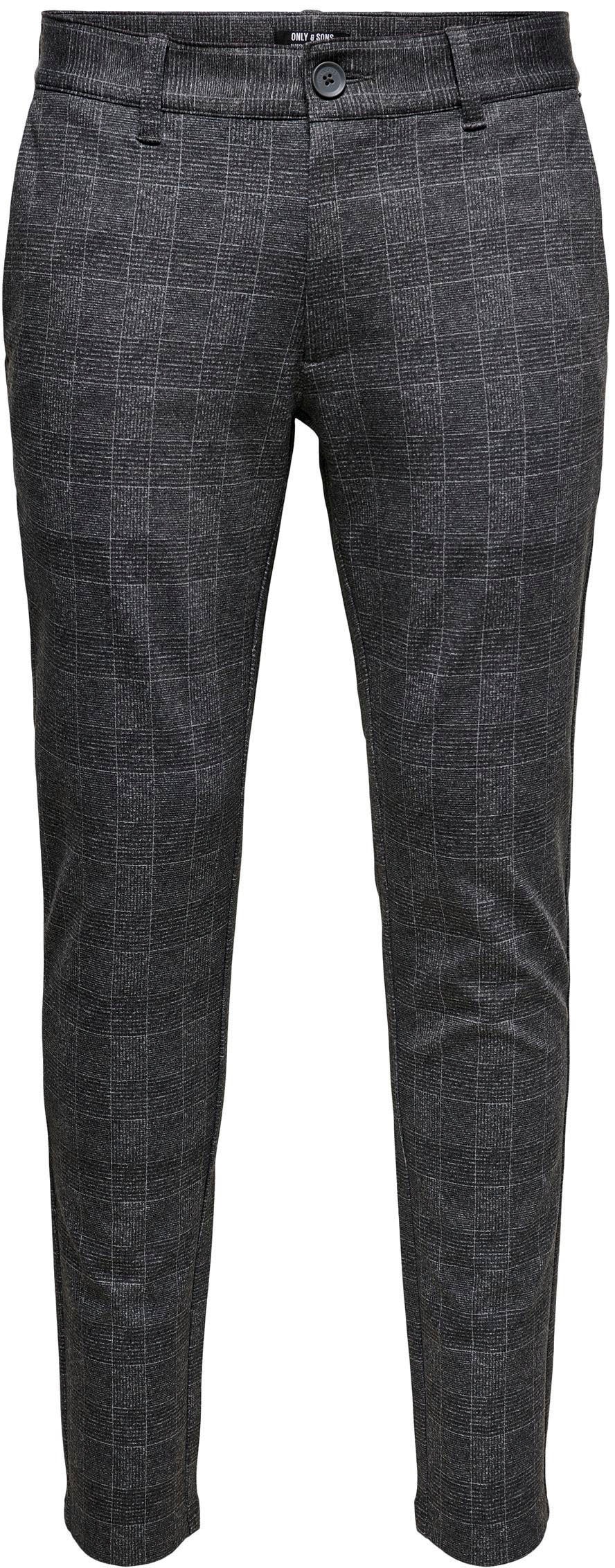 ONLY & SONS Chinohose »MARK CHECK PANTS« ONLY & SONS Chinohose »MARK CHECK PANTS« von Only & Sons
