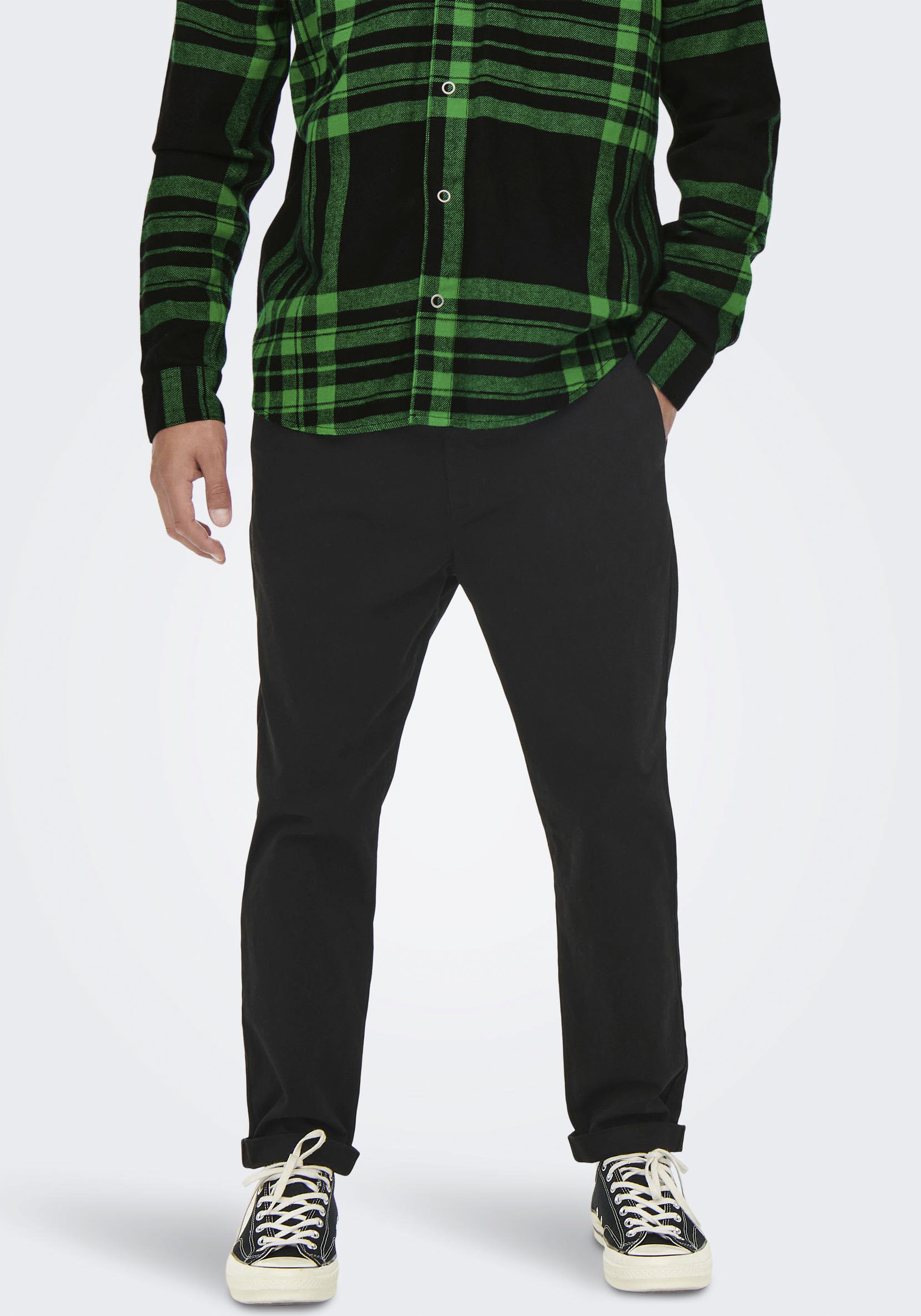 ONLY & SONS Chinohose »OS ONSKENT CROPPED CHINO« ONLY & SONS Chinohose »OS ONSKENT CROPPED CHINO« von Only & Sons