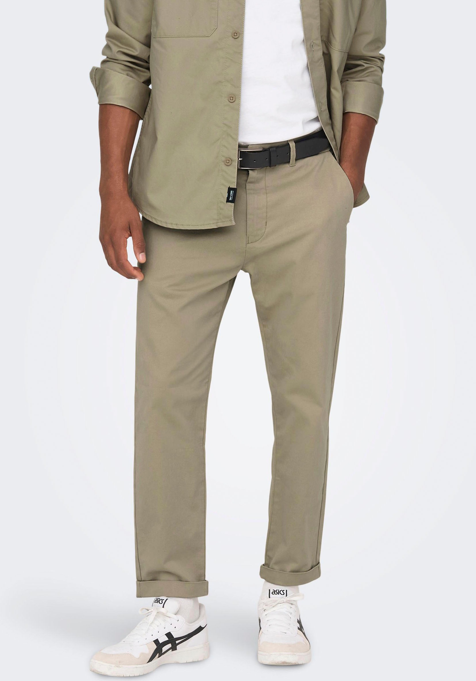 ONLY & SONS Chinohose »OS ONSKENT CROPPED CHINO« ONLY & SONS Chinohose »OS ONSKENT CROPPED CHINO« von Only & Sons