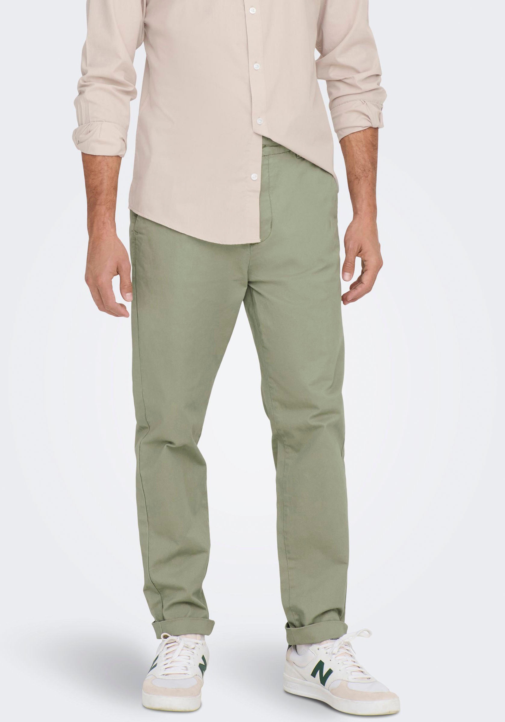 ONLY & SONS Chinohose »OS ONSKENT CROPPED CHINO« ONLY & SONS Chinohose »OS ONSKENT CROPPED CHINO« von Only & Sons