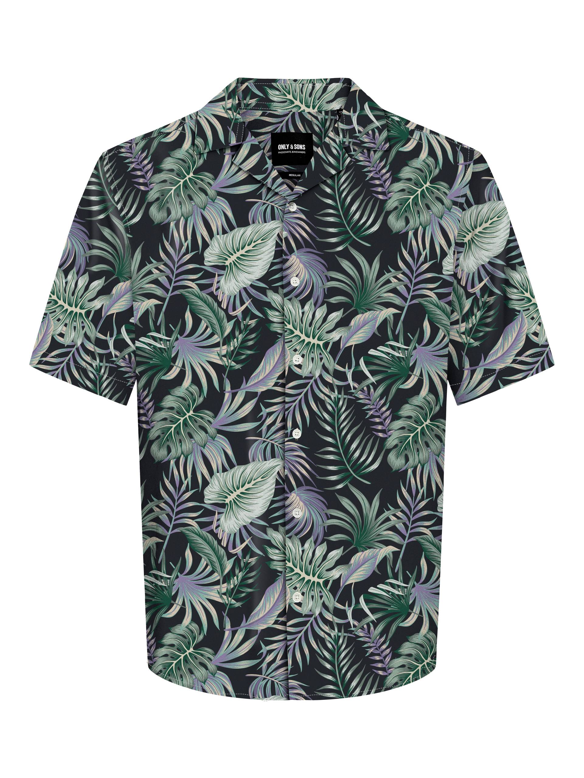 ONLY & SONS Hawaiihemd »ONSWAYNE LIFE AOP SS VISCOSE SHIRT NOOS« ONLY & SONS Hawaiihemd »ONSWAYNE LIFE AOP SS VISCOSE SHIRT NOOS« von Only & Sons