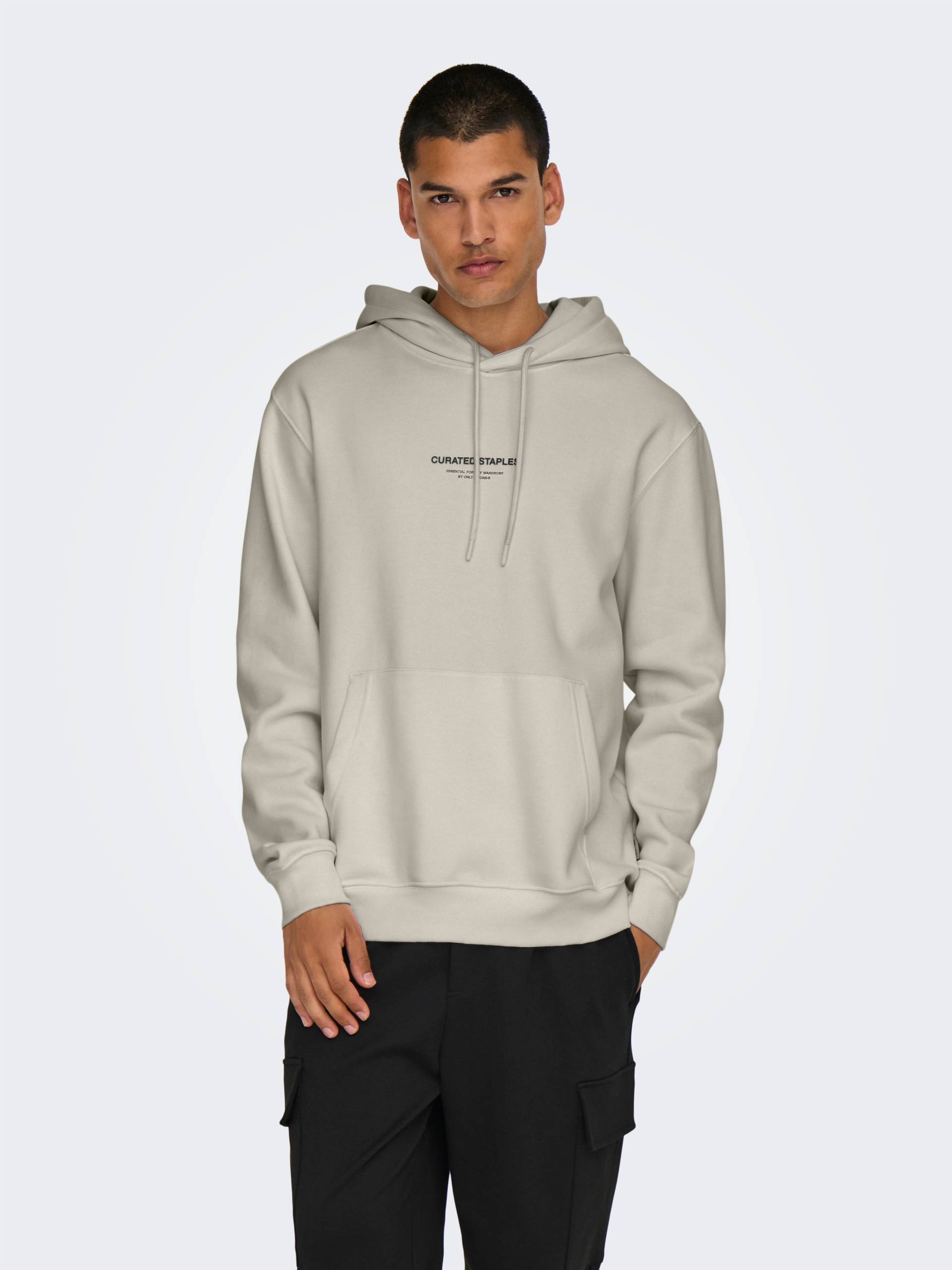 ONLY & SONS Kapuzensweatshirt »ONSCURATED REG HOODIE SWEAT« ONLY & SONS Kapuzensweatshirt »ONSCURATED REG HOODIE SWEAT« von Only & Sons
