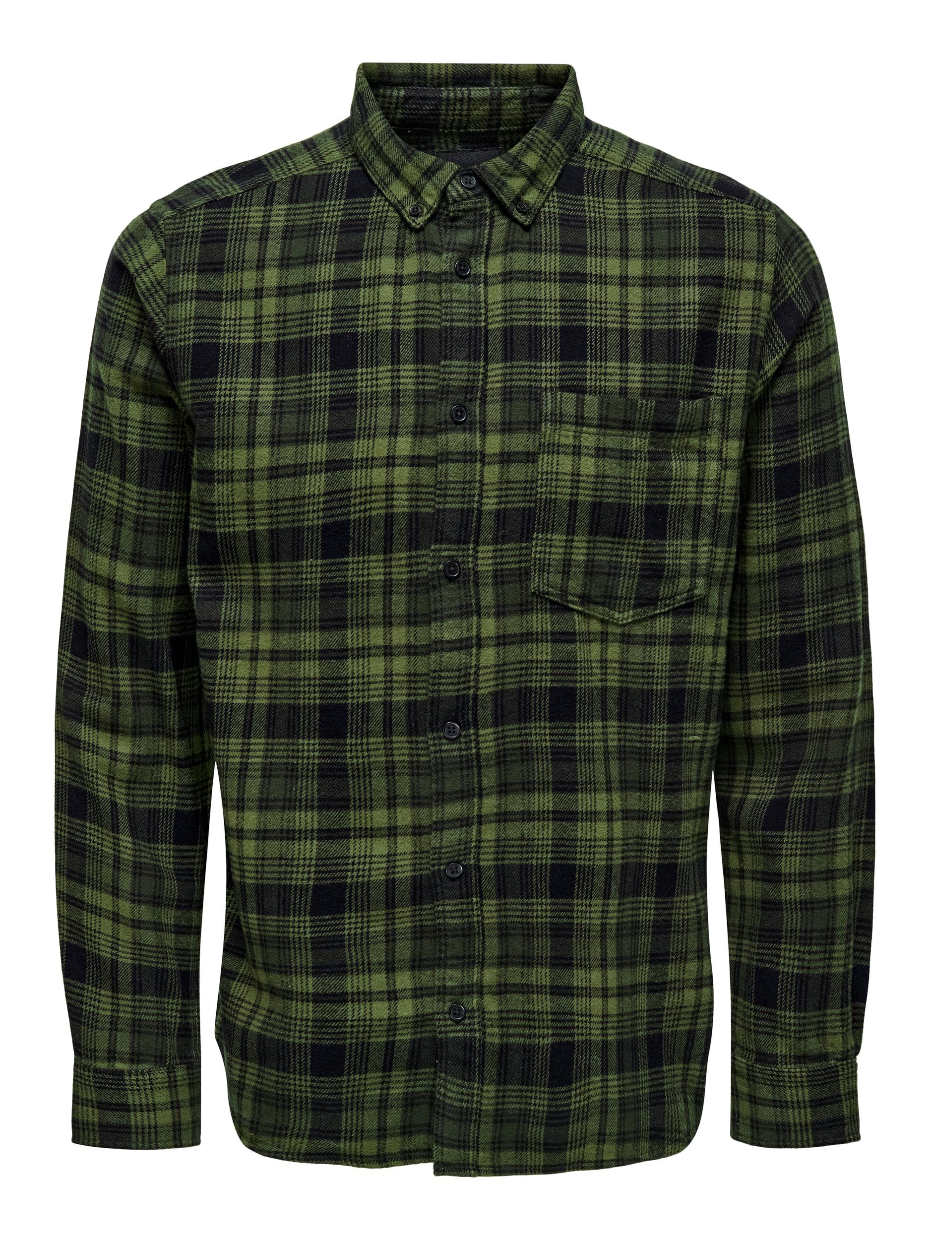 ONLY & SONS Karohemd »ONSYUN REG BTN DOWN CHECK LS SHIRT« von Only & Sons