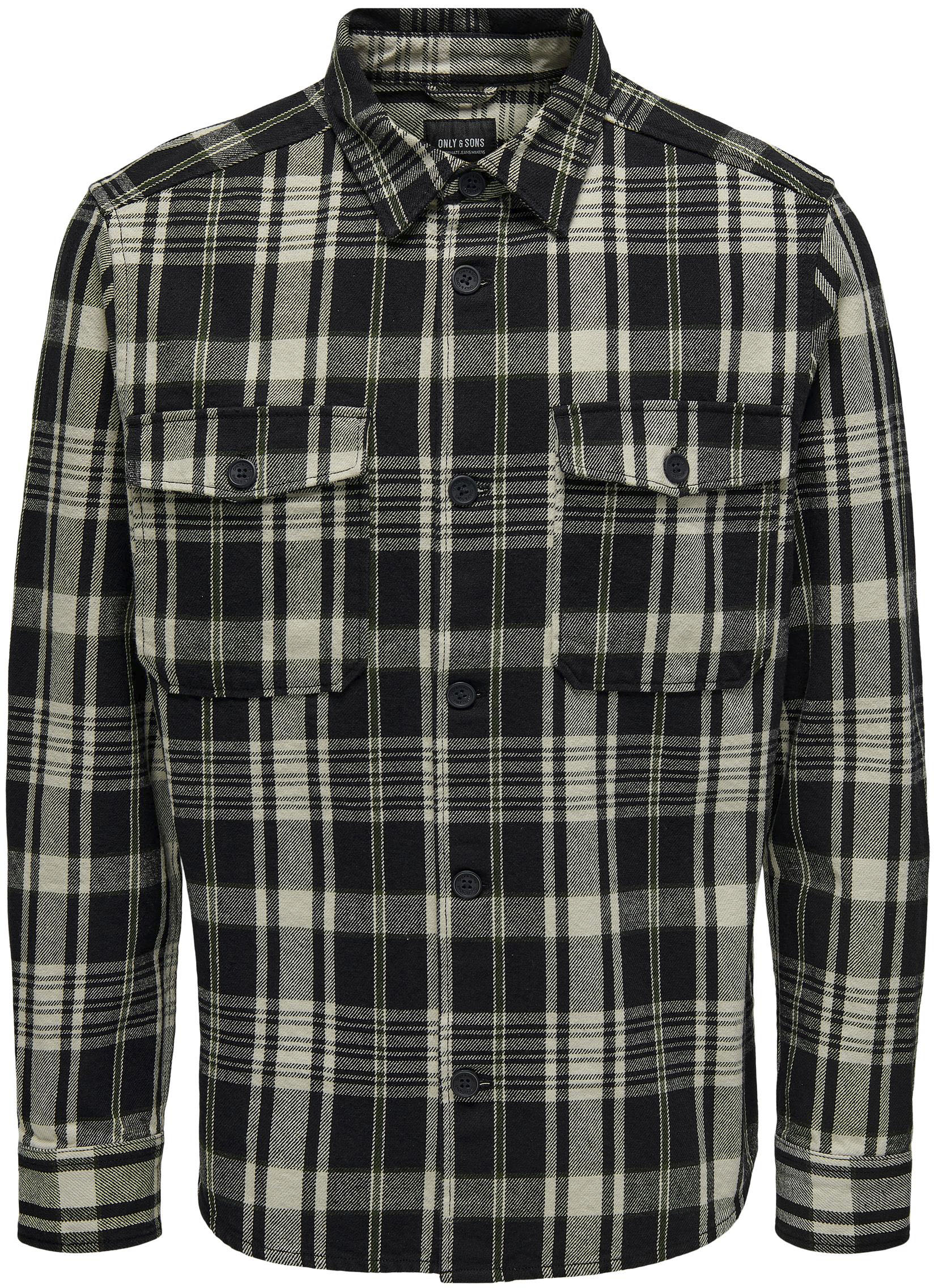 ONLY & SONS Langarmhemd »OS ONSMILO OVR CTN CHECK LS« ONLY & SONS Langarmhemd »OS ONSMILO OVR CTN CHECK LS« von Only & Sons