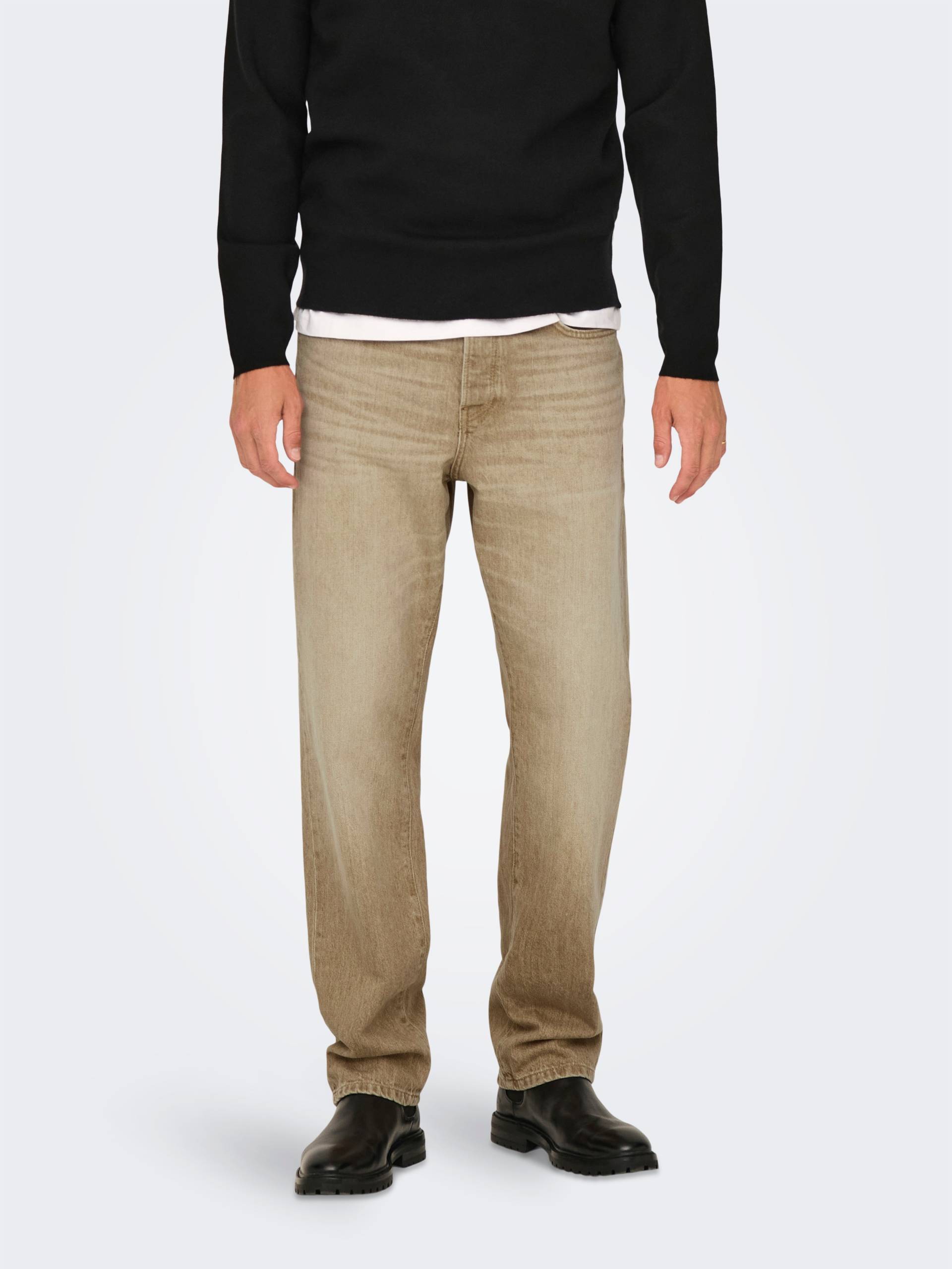 ONLY & SONS Regular-fit-Jeans »ONSEDGE STRAIGHT BROMO 0017 DOT DNM NOOS« ONLY & SONS Regular-fit-Jeans »ONSEDGE STRAIGHT BROMO 0017 DOT DNM NOOS« von Only & Sons