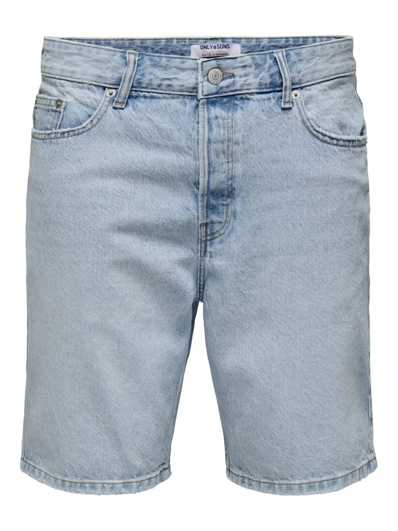 ONLY & SONS Shorts »ONSEDGE BOX TAI DNM SHORTS MU OTL« von Only & Sons