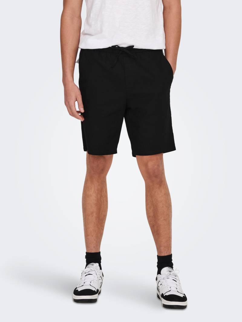 ONLY & SONS Shorts »ONSLINUS 0007 COT LIN SHORTS NOOS« von Only & Sons