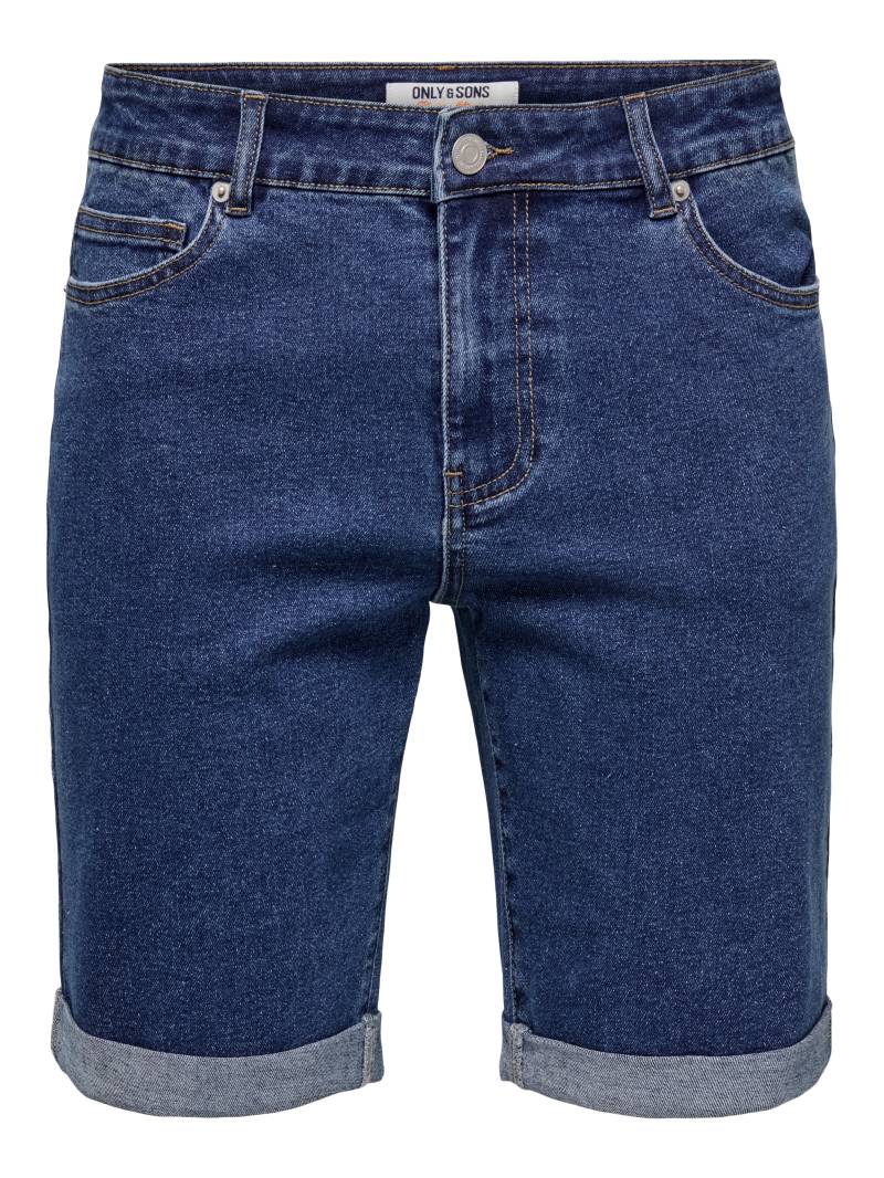 ONLY & SONS Shorts »ONSPLY BOX GUA DNM SHORTS OTL« von Only & Sons