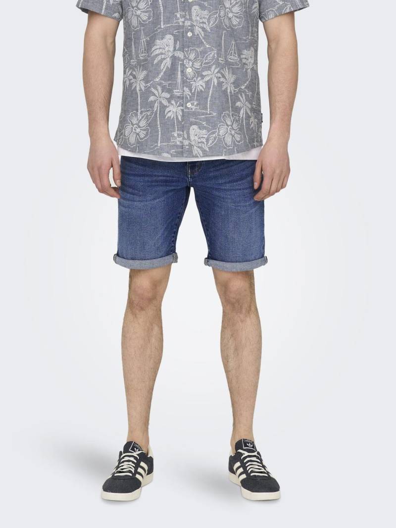 ONLY & SONS Shorts »ONSPLY MBD 8772 TAI DNM SHORTS NOOS« von Only & Sons