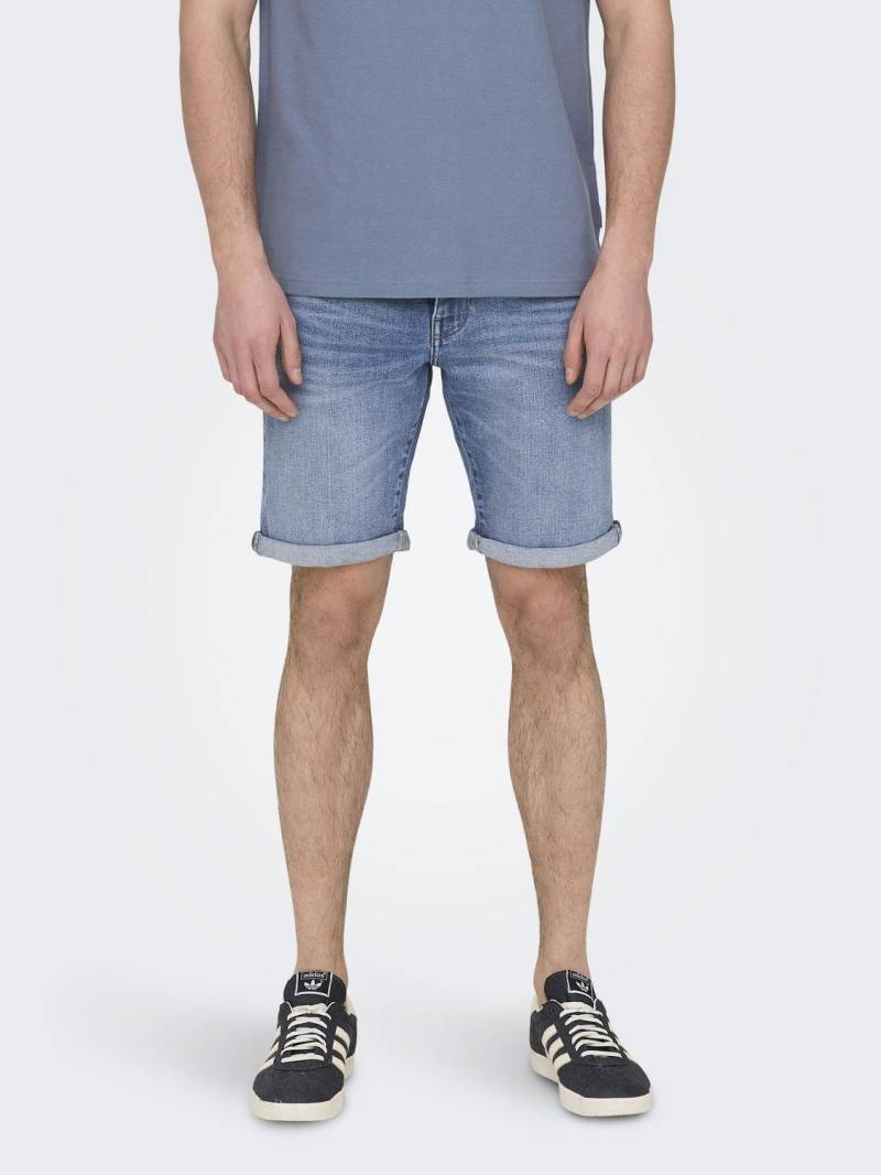 ONLY & SONS Shorts »ONSPLY MBD 8772 TAI DNM SHORTS NOOS« von Only & Sons