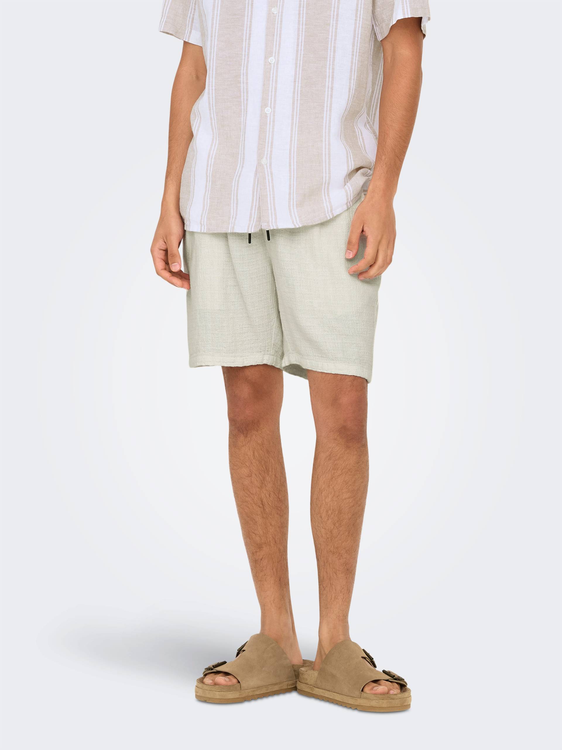 ONLY & SONS Shorts »ONSTEL LINEN LATHAM 0257 SHORTS« ONLY & SONS Shorts »ONSTEL LINEN LATHAM 0257 SHORTS« von Only & Sons