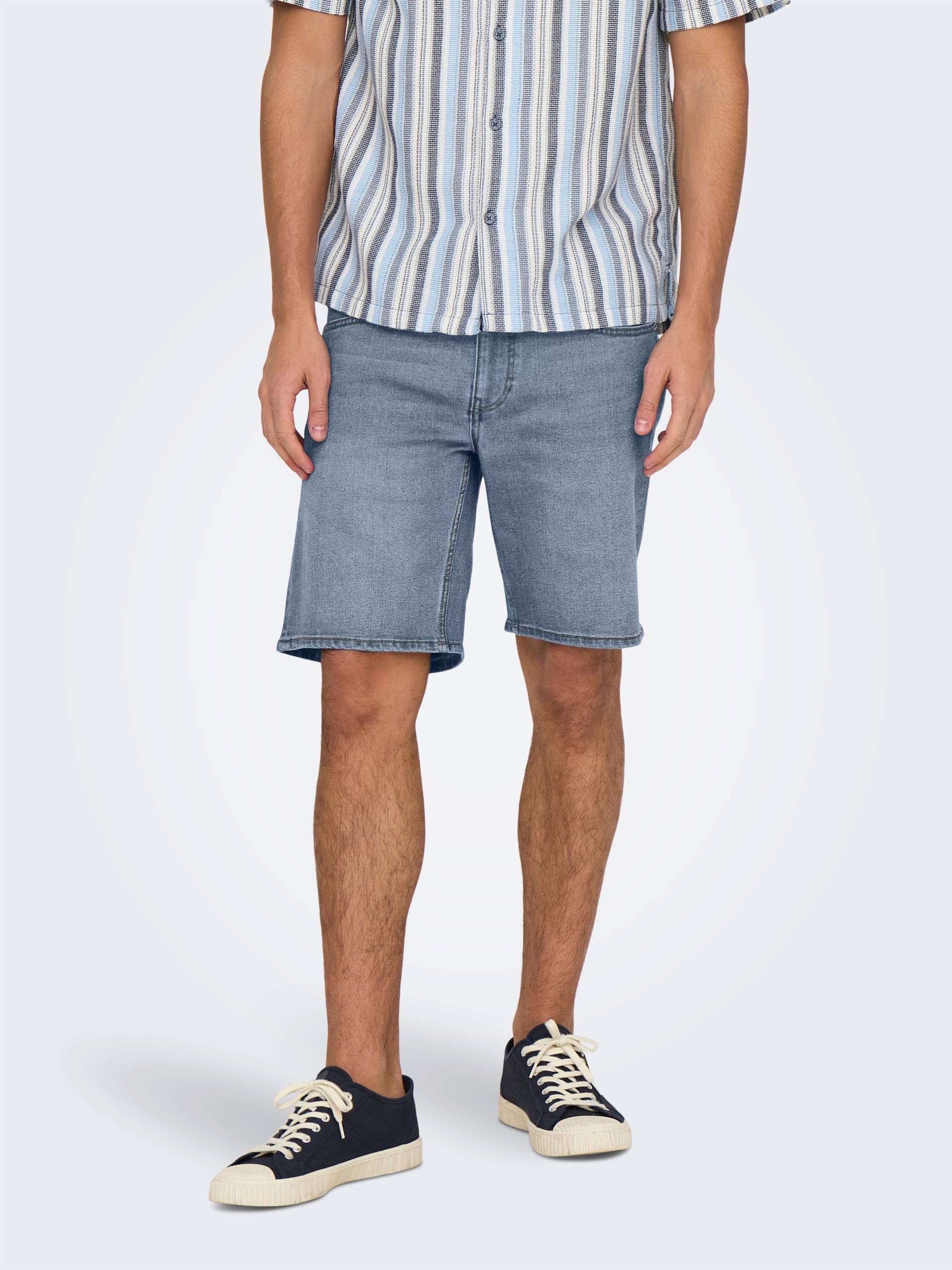 ONLY & SONS Shorts »ONSWEFT PIM DNM SHORTS VD CE BOX« ONLY & SONS Shorts »ONSWEFT PIM DNM SHORTS VD CE BOX« von Only & Sons