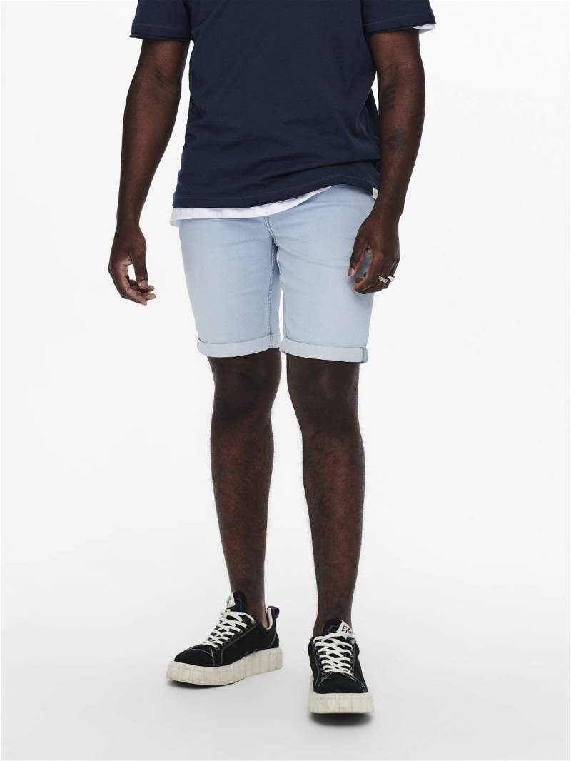 ONLY & SONS Jeansshorts »ONSPLY LIGHT BLUE 5189 SHORTS DNM NOOS« von Only & Sons