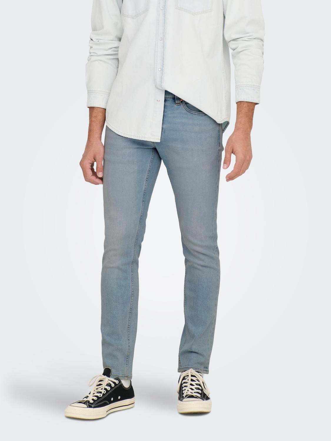 ONLY & SONS Slim-fit-Jeans »ONSLOOM SLIM LBD 8263 AZG DNM NOOS« ONLY & SONS Slim-fit-Jeans »ONSLOOM SLIM LBD 8263 AZG DNM NOOS« von Only & Sons
