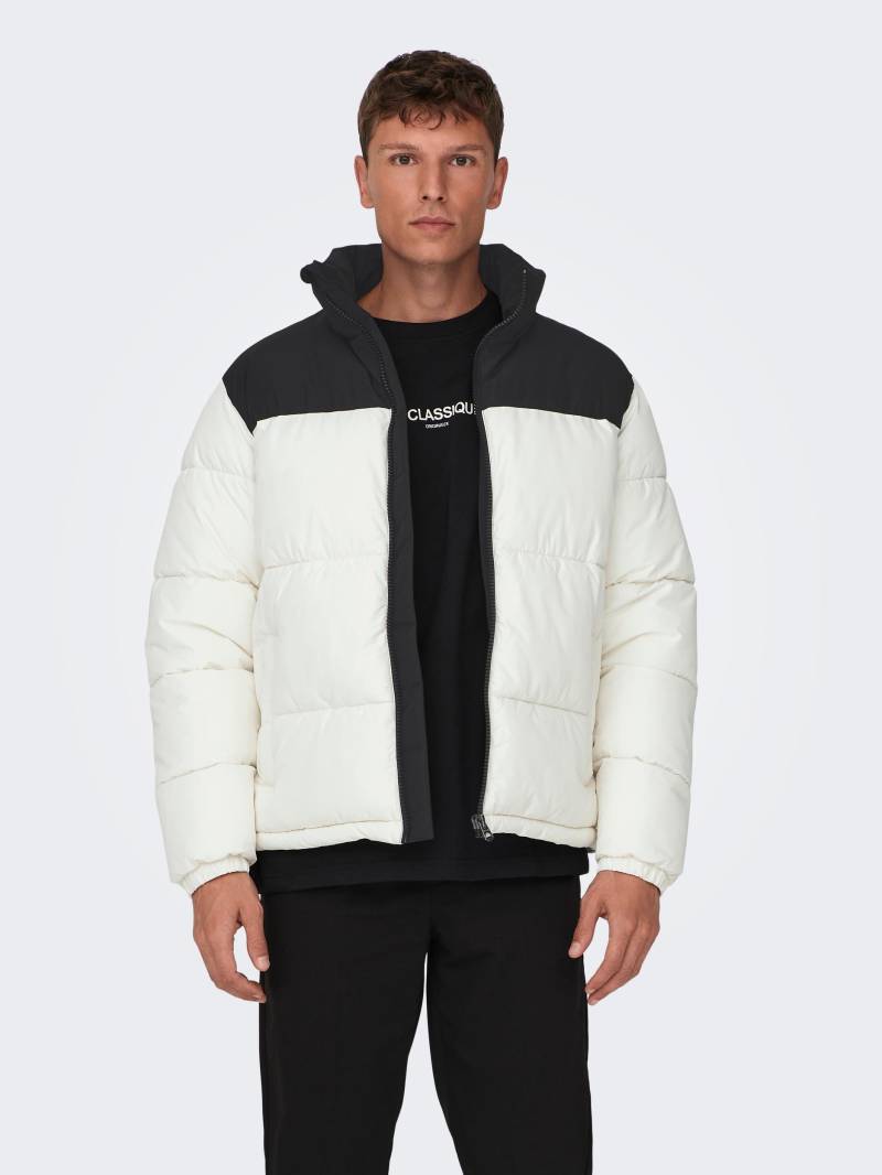 ONLY & SONS Steppjacke »ONSMELVIN LIFE LF PUFFER JACKET OTW VD« von Only & Sons