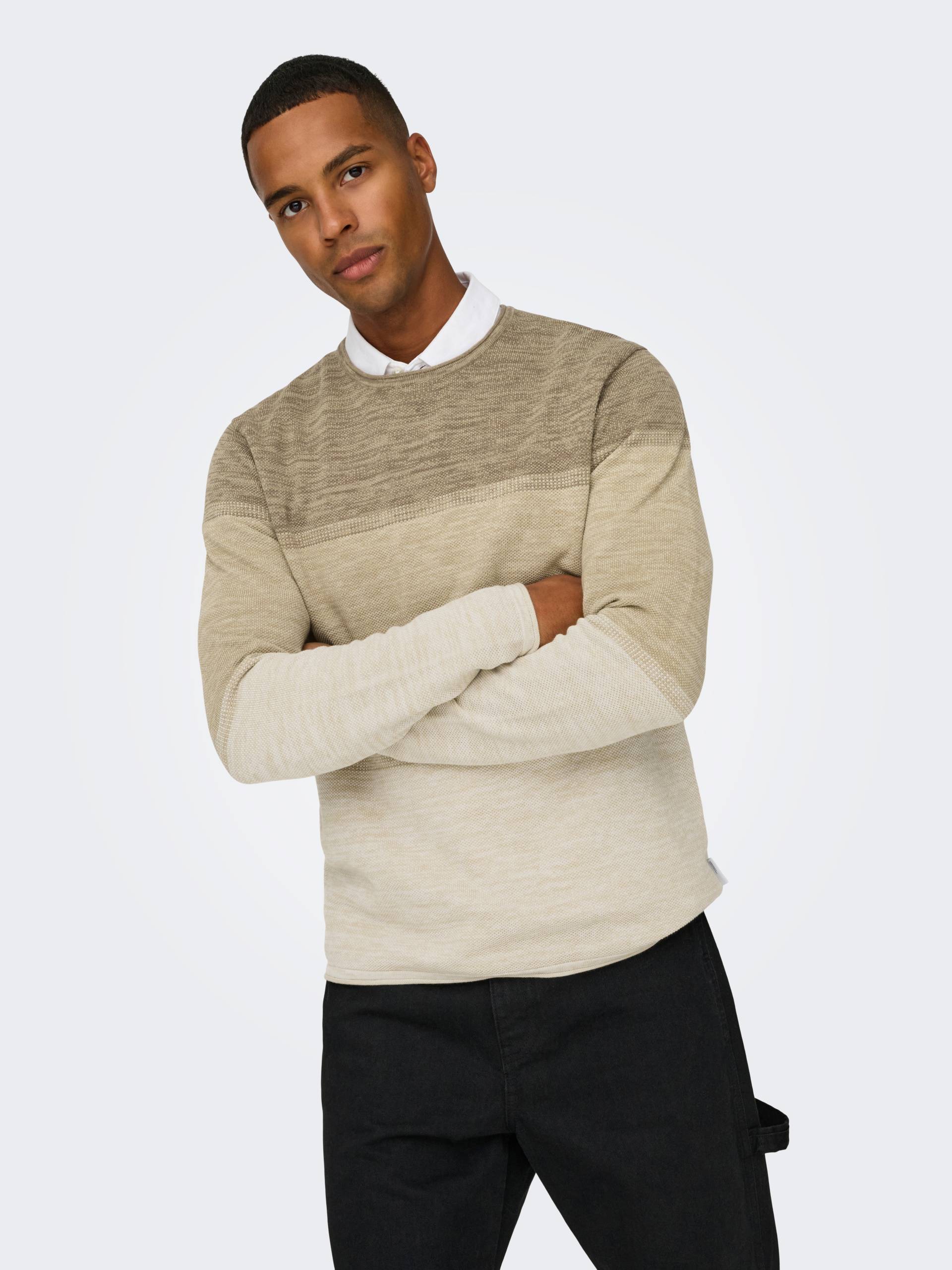 ONLY & SONS Strickpullover »ONSFELIX REG 12 CREW KNIT NOOS« ONLY & SONS Strickpullover »ONSFELIX REG 12 CREW KNIT NOOS« von Only & Sons